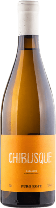 38,95 € | Белое вино Puro Rofe Chibusque D.O. Lanzarote Канарские острова Испания Vijariego — Вихариего 75 cl