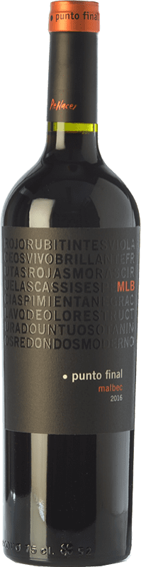Бесплатная доставка | Красное вино Renacer Punto Final Дуб I.G. Mendoza Мендоса Аргентина Malbec — Мальбек 75 cl