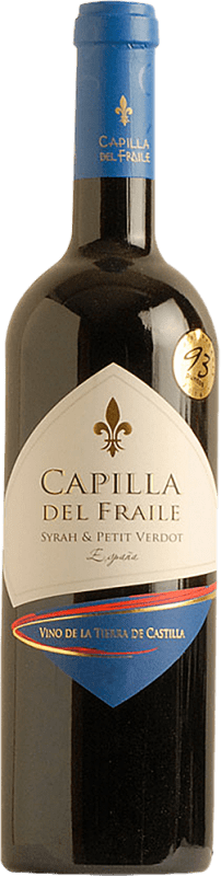 18,95 € | Red wine Ribera del Pusa Capilla del Fraile Tinto Aged I.G.P. Vino de la Tierra de Castilla Castilla la Mancha Spain Syrah, Petit Verdot 75 cl