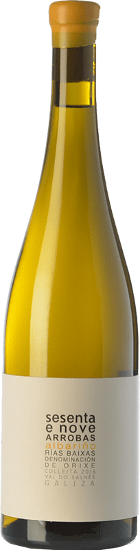 送料無料 | 白ワイン Albamar 69 高齢者 D.O. Rías Baixas ガリシア スペイン Albariño 75 cl