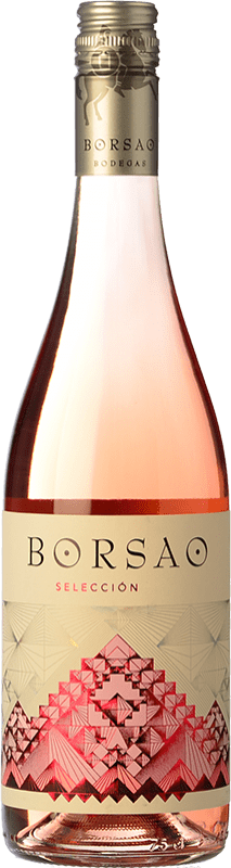 9,95 € Envio grátis | Vinho rosé Borsao Rosado Selección D.O. Campo de Borja