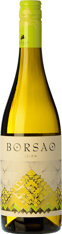 5,95 € Free Shipping | White wine Borsao Blanco Selección Crianza D.O. Campo de Borja Spain Macabeo, Chardonnay Bottle 75 cl