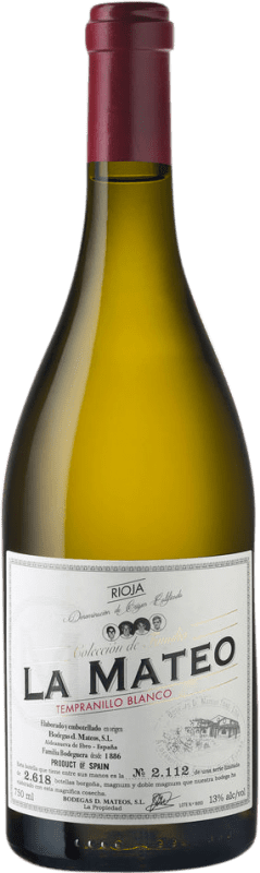 16,95 € | Weißwein La Mateo Fermentado en Barrica Alterung D.O.Ca. Rioja La Rioja Spanien Tempranillo Weiß 75 cl