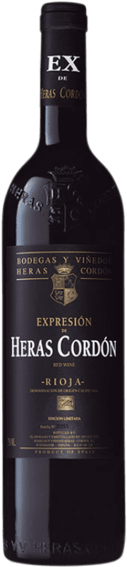 59,95 € Бесплатная доставка | Красное вино Heras Cordón Expresión D.O.Ca. Rioja