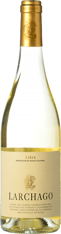 Free Shipping | White Wine Familia Chávarri Larchago D.O.Ca. Rioja The Rioja Spain Viura 75 cl