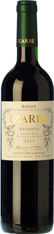 24,95 € | Rotwein Familia Chávarri Izarbe Reserve — Gereift D.O.Ca. Rioja La Rioja Spanien Tempranillo 75 cl