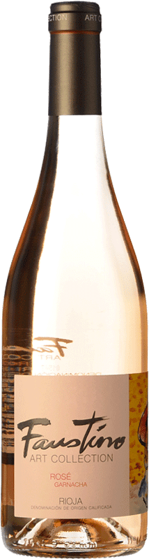 12,95 € | Vinho rosé Faustino Art Collection Rosé D.O.Ca. Rioja La Rioja Espanha Grenache 75 cl