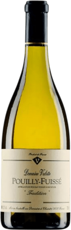 Free Shipping | White wine Valette Tradition A.O.C. Pouilly-Fuissé Burgundy France Chardonnay Organic 75 cl