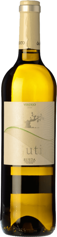 5,95 € | Vin blanc Alberto Gutiérrez Guti D.O. Rueda Castille et Leon Espagne Verdejo 75 cl