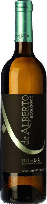 Envío gratis | Vino blanco Alberto Gutiérrez D.O. Rueda Castilla y León España Verdejo 75 cl