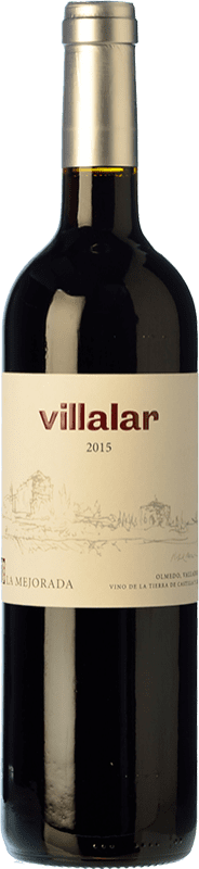 Kostenloser Versand | Rotwein La Mejorada Villalar Alterung I.G.P. Vino de la Tierra de Castilla y León Kastilien und León Spanien Tempranillo, Cabernet Sauvignon 75 cl