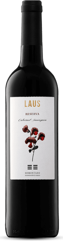 8,95 € | Red wine Laus Reserva D.O. Somontano Catalonia Spain Cabernet Sauvignon Bottle 75 cl