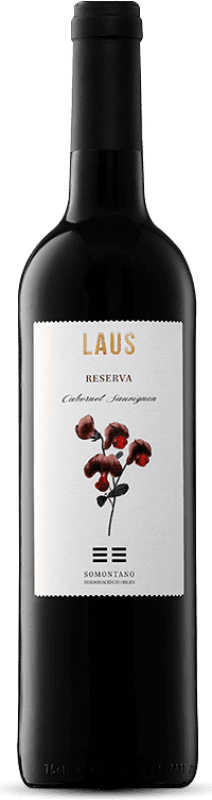 Kostenloser Versand | Rotwein Laus Reserve D.O. Somontano Aragón Spanien Cabernet Sauvignon 75 cl