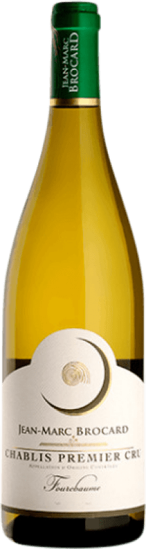 36,95 € Envío gratis | Vino blanco Jean-Marc Brocard Fourchaume A.O.C. Chablis Premier Cru