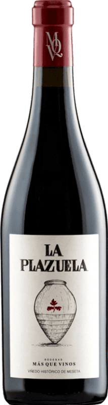 36,95 € | Vino tinto Más Que Vinos La Plazuela Crianza I.G.P. Vino de la Tierra de Castilla Toledo España Tempranillo, Garnacha 75 cl
