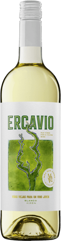 6,95 € | Vino blanco Más Que Vinos Ercavio Blanco I.G.P. Vino de la Tierra de Castilla Toledo España Airén 75 cl