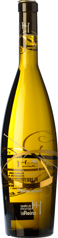 Envio grátis | Vinho branco Monte la Reina Fermentado en Barrica Crianza D.O. Toro Castela e Leão Espanha Verdejo 75 cl