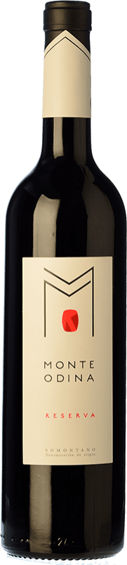 Free Shipping | Red Wine Monte Odina Reserve — Aged D.O. Somontano Aragon Spain Merlot, Cabernet Sauvignon 75 cl
