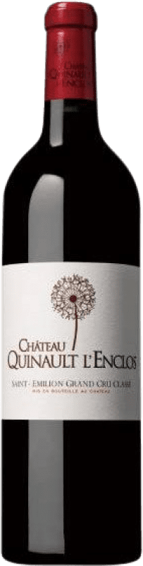 Free Shipping | Red wine Château Quinault l'Enclos A.O.C. Saint-Émilion Bordeaux France Merlot, Cabernet Sauvignon, Cabernet Franc Organic 75 cl
