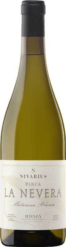 23,95 € | White wine Nivarius Finca la Nevera Crianza D.O.Ca. Rioja The Rioja Spain Maturana White Bottle 75 cl