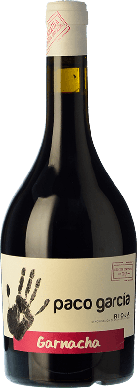 Бесплатная доставка | Красное вино Paco García старения D.O.Ca. Rioja Ла-Риоха Испания Grenache 75 cl