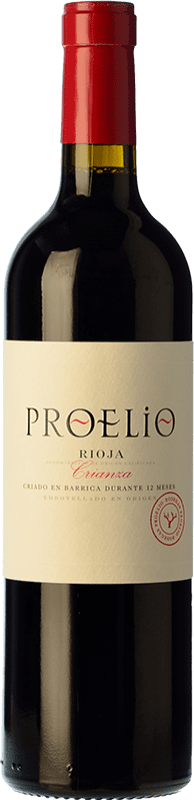 10,95 € | Rotwein Proelio Crianza — Kurze Fassreifung D.O.Ca. Rioja La Rioja Spanien Tempranillo, Garnacha — Grenache 75 cl