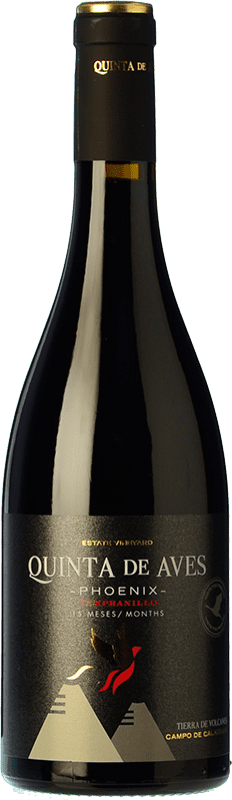 Free Shipping | Red Wine Quinta de Aves Phoenix Crianza — Aged I.G.P. Vino de la Tierra de Castilla Castilla la Mancha Spain Tempranillo 75 cl
