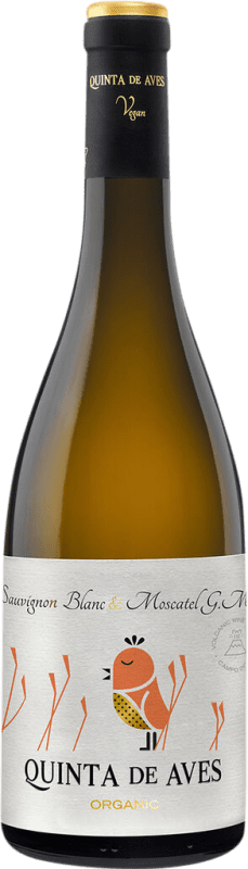 Envoi gratuit | Vin Blanc Quinta de Aves Sauvignon y Moscatel Crianza I.G.P. Vino de la Tierra de Castilla Castilla La Mancha Espagne Sauvignon, Moscatel — Muscat 75 cl
