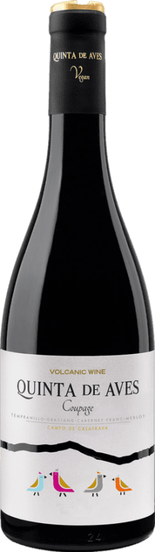 Envio grátis | Vinho tinto Quinta de Aves Coupage Crianza I.G.P. Vino de la Tierra de Castilla Castela-Mancha Espanha Tempranillo, Merlot, Graciano, Cabernet Franc 75 cl