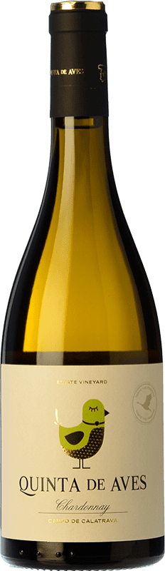 送料無料 | 白ワイン Quinta de Aves I.G.P. Vino de la Tierra de Castilla カスティーリャ・ラ・マンチャ スペイン Chardonnay 75 cl