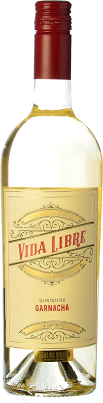 Бесплатная доставка | Белое вино Raíces Ibéricas Carlos Rubén Vida Libre Blanco Испания Grenache White 75 cl