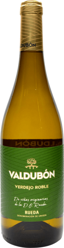 7,95 € Envio grátis | Vinho Branco Valdubón Carvalho D.O. Rueda