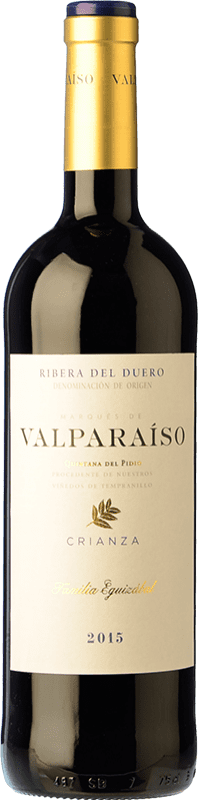 9,95 € Envio grátis | Vinho tinto Valparaíso Crianza D.O. Ribera del Duero