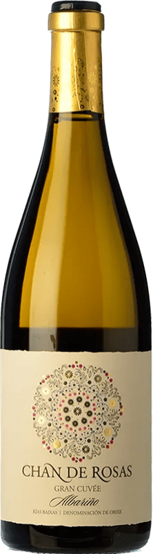 Envío gratis | Vino Blanco Chan de Rosas Grande Cuvée Crianza D.O. Rías Baixas Galicia España Albariño 75 cl