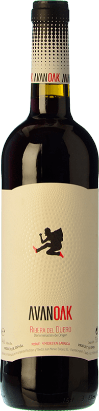 8,95 € | Red wine Juan Manuel Burgos Avan OK Oak D.O. Ribera del Duero Castilla y León Spain Tempranillo Bottle 75 cl