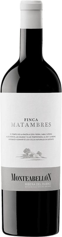 Бесплатная доставка | Красное вино Monteabellón Finca Matambres старения D.O. Ribera del Duero Кастилия-Леон Испания Tempranillo 75 cl