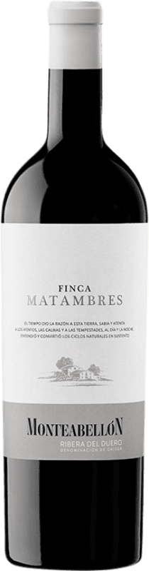 25,95 € Kostenloser Versand | Rotwein Monteabellón Finca Matambres Alterung D.O. Ribera del Duero