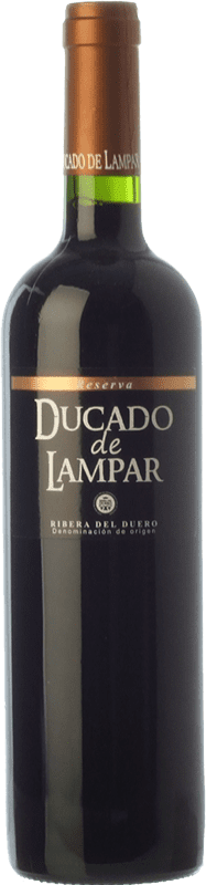 Free Shipping | Red Wine Monte Aixa Ducado de Lampar Reserve — Aged D.O. Ribera del Duero Castilla y León Spain Tempranillo 75 cl