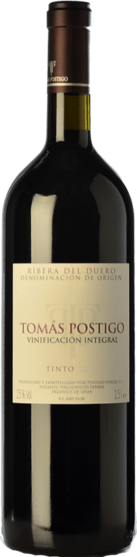 Envoi gratuit | Vin Rouge Tomás Postigo Integral Crianza D.O. Ribera del Duero Castille et Leon Espagne Tempranillo, Merlot, Cabernet Sauvignon, Malbec Bouteille Magnum 1,5 L