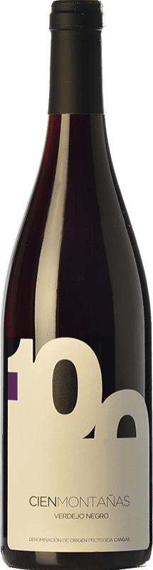 18,95 € Free Shipping | Red Wine Vidas 100 Montañas Crianza — Aged D.O.P. Vino de Calidad de Cangas