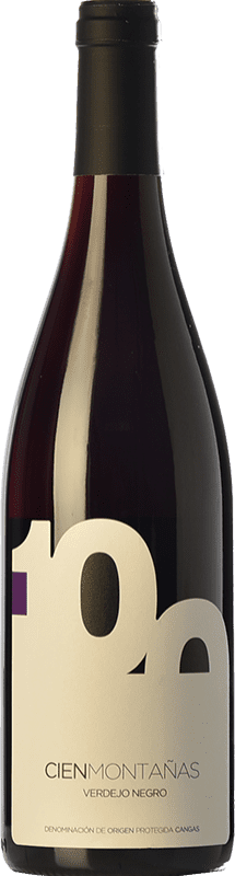 33,95 € 送料無料 | 赤ワイン Vidas 100 Montañas 高齢者 D.O.P. Vino de Calidad de Cangas