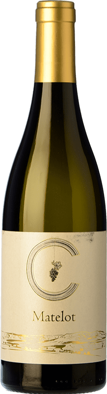 13,95 € | White wine Uribes Madero Matelot Crianza D.O.P. Vino de Pago Calzadilla Spain Grenache White Bottle 75 cl