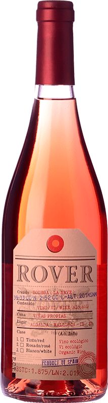 6,95 € | Розовое вино Ribas Rover Rosat Молодой I.G.P. Vi de la Terra de Mallorca Майорка Испания Syrah Органический 75 cl