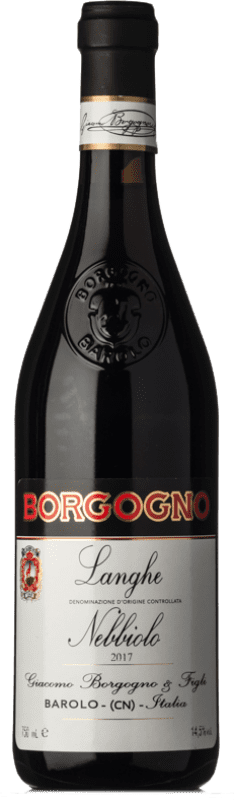 Бесплатная доставка | Красное вино Virna Borgogno D.O.C. Langhe Пьемонте Италия Nebbiolo 75 cl