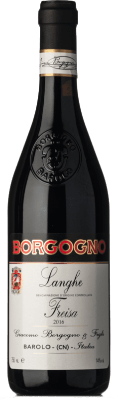 Бесплатная доставка | Красное вино Virna Borgogno D.O.C. Langhe Пьемонте Италия Freisa 75 cl