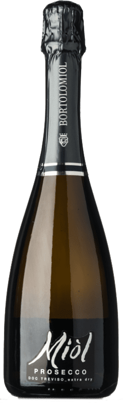 9,95 € | Blanc mousseux Bortolomiol Prosecco Extradry Miol Extra -Sec I.G.T. Treviso Vénétie Italie Glera 75 cl