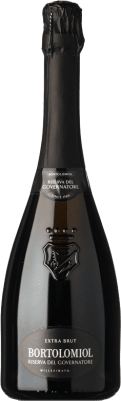 Free Shipping | White sparkling Bortolomiol Riserva del Governatore Extra Brut Reserve I.G.T. Veneto Veneto Italy Pinot Black, Chardonnay 75 cl