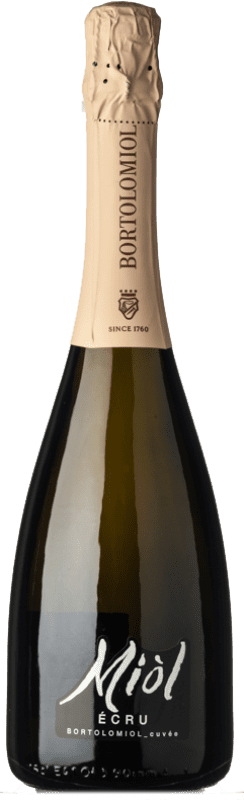 Envío gratis | Espumoso blanco Bortolomiol Miol Écru Cuvée Extradry Extra Seco I.G.T. Veneto Veneto Italia Chardonnay, Glera, Perera 75 cl