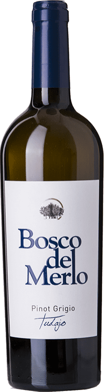 Бесплатная доставка | Белое вино Bosco del Merlo Tudajo I.G.T. Venezia Венето Италия Pinot Grey 75 cl