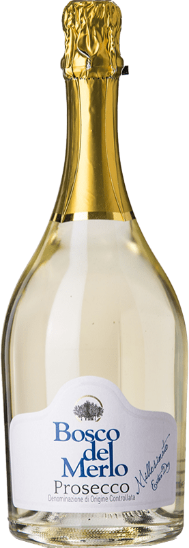 12,95 € 送料無料 | 白スパークリングワイン Bosco del Merlo Extradry 余分な乾燥 D.O.C. Prosecco